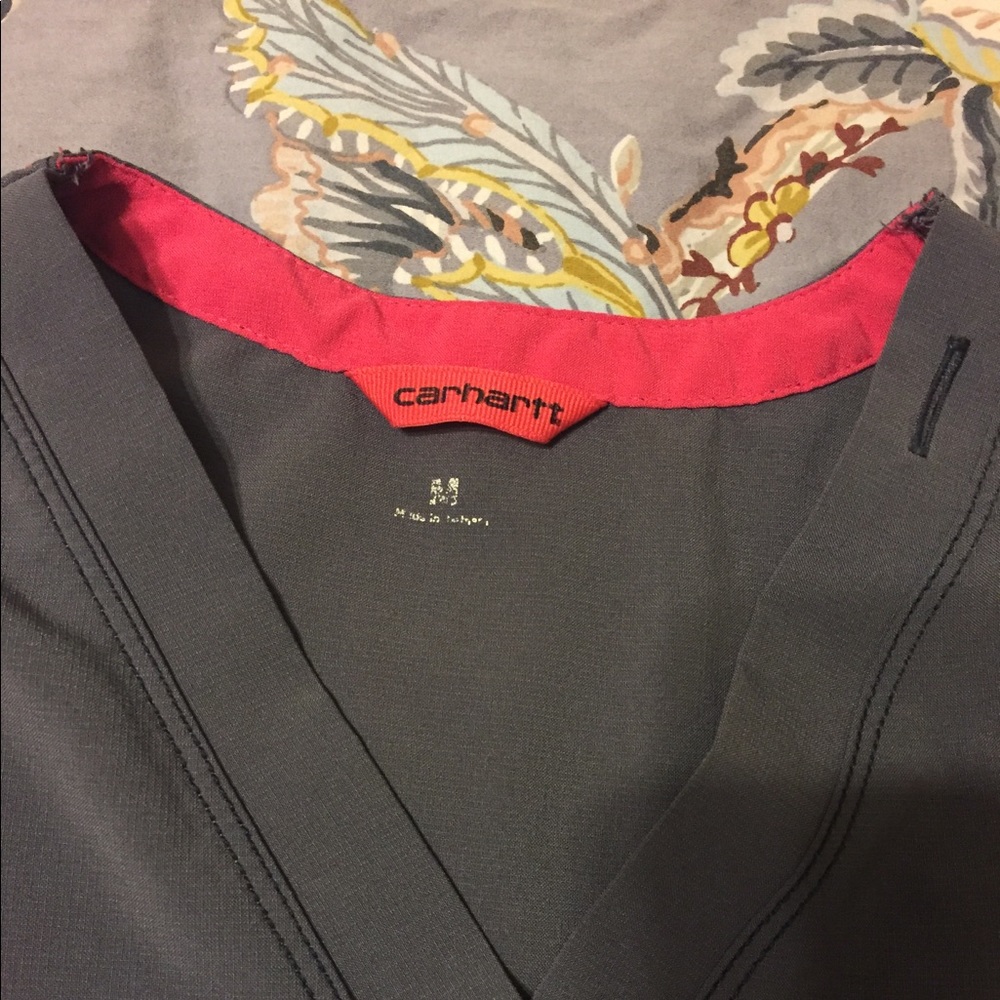 Charcoal Gray Carhartt Scrub Set Size Medium